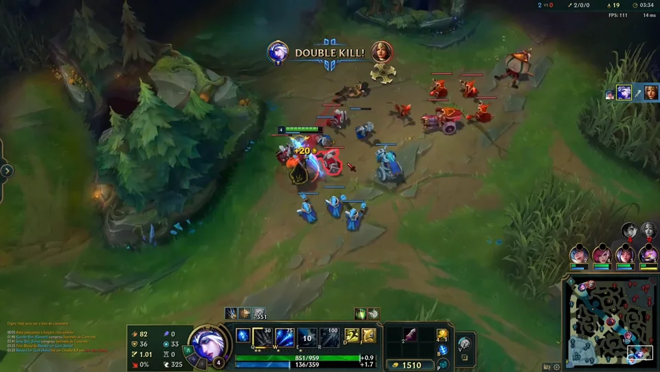 Kills e Mortes